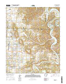 Sonora 2017 topographic map thumbnail