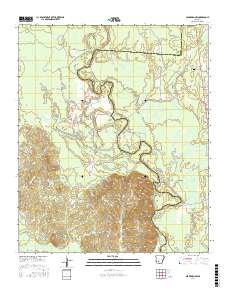 Sparkman NW 2017 topographic map thumbnail