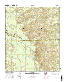 Staves 2017 topographic map thumbnail