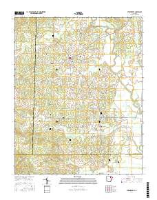 Strawberry 2017 topographic map thumbnail
