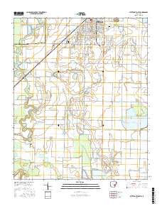 Stuttgart South 2017 topographic map thumbnail