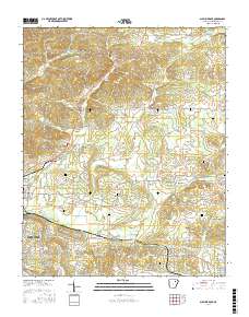 Sulphur Rock 2017 topographic map thumbnail