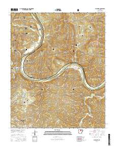 Sylamore 2017 topographic map thumbnail