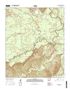 Tates Bluff 2017 topographic map thumbnail