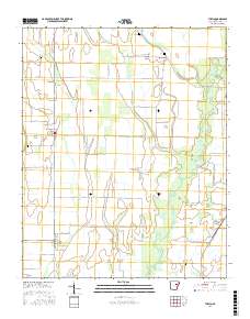 Tupelo 2017 topographic map thumbnail