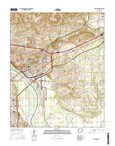 Van Buren 2017 topographic map thumbnail