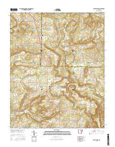 Velvet Ridge 2017 topographic map thumbnail