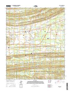 Vilonia 2017 topographic map thumbnail