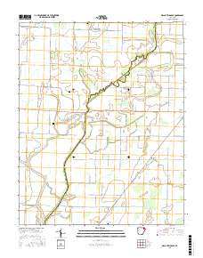 Walnut Ridge SE 2017 topographic map thumbnail