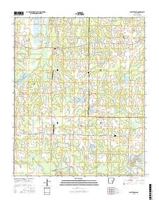 Wattensaw 2017 topographic map thumbnail