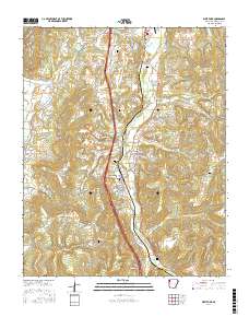 West Fork 2017 topographic map thumbnail