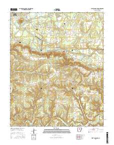 West Pangburn 2017 topographic map thumbnail