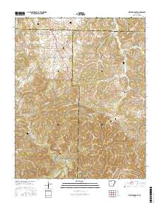Western Grove 2017 topographic map thumbnail