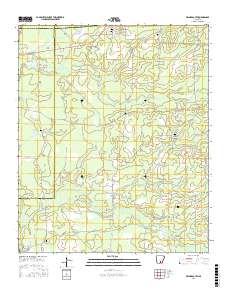 Wilmar South 2017 topographic map thumbnail