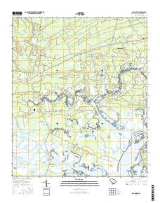Adams Run 2017 topographic map thumbnail