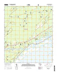 Awendaw 2017 topographic map thumbnail