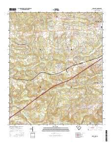 Barr Lake 2017 topographic map thumbnail