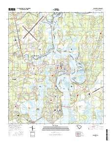 Beaufort 2017 topographic map thumbnail