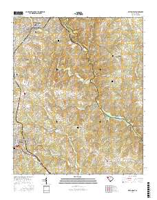 Belton East 2017 topographic map thumbnail