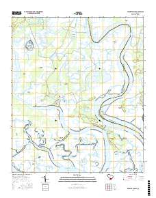 Bennetts Point 2017 topographic map thumbnail