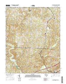 Blacksburg North 2017 topographic map thumbnail