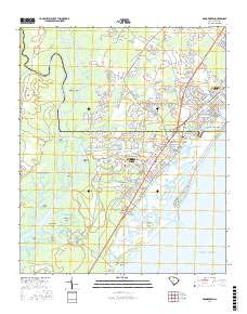 Brookgreen 2017 topographic map thumbnail