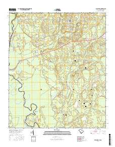 Bull Pond 2017 topographic map preview