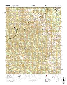 Bush River 2017 topographic map thumbnail