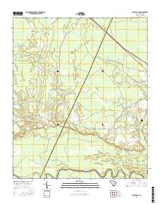 Butlers Bay 2017 topographic map thumbnail