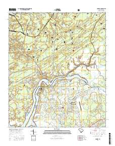 Cainhoy 2017 topographic map thumbnail