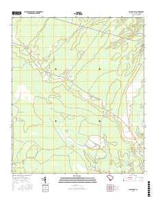 Calfpen Bay 2017 topographic map thumbnail