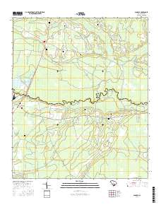 Canadys 2017 topographic map thumbnail