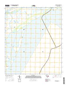 Cape Romain 2017 topographic map thumbnail