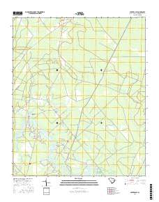 Carvers Bay 2017 topographic map thumbnail