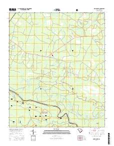 Cedar Creek 2017 topographic map thumbnail