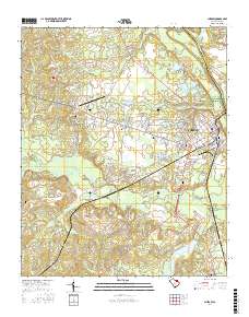 Cheraw 2017 topographic map thumbnail