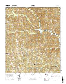 Cokesbury 2017 topographic map thumbnail