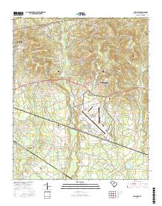 Congaree 2017 topographic map thumbnail