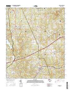 Cowpens 2017 topographic map thumbnail