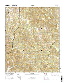 Cross Hill 2017 topographic map thumbnail