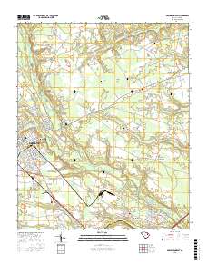 Darlington East 2017 topographic map thumbnail