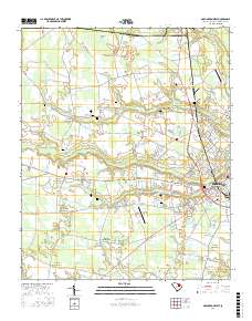 Darlington West 2017 topographic map thumbnail