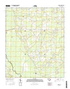 Dongola 2017 topographic map thumbnail