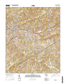 Easley 2017 topographic map thumbnail