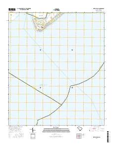 Edisto Beach 2017 topographic map thumbnail