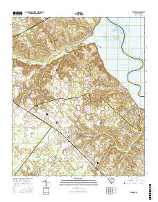 Elloree 2017 topographic map thumbnail