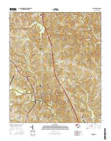 Enoree 2017 topographic map thumbnail