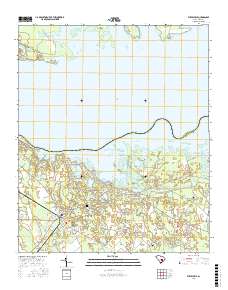Eutawville 2017 topographic map thumbnail