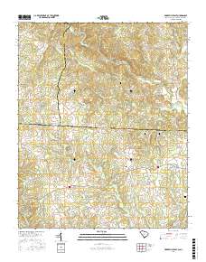 Fingerville East 2017 topographic map thumbnail