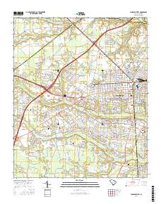 Florence West 2017 topographic map thumbnail